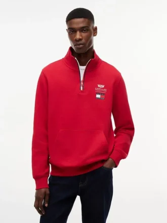 Tommy x Cadillac F1® Team Quarter-Zip Tommy x Cadillac F1® Team Quarter-Zip