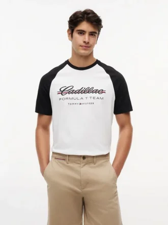 Tommy x Cadillac F1® Team Raglan-T-paita