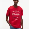 Tommy x Cadillac F1® Team Retro Chevron -T-paita Tommy x Cadillac F1® Team Retro Chevron -T-paita