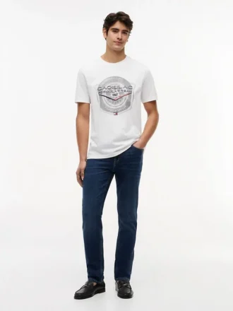 Tommy x Cadillac F1® Team Tire -T-paita Tommy x Cadillac F1® Team Tire -T-paita