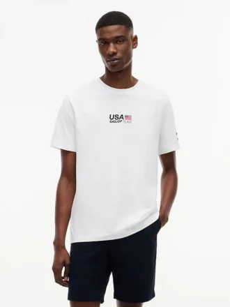 Tommy x US SailGP Team -grafiikkat-paita