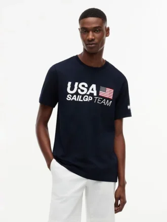 Tommy x US SailGP Team -logopaita