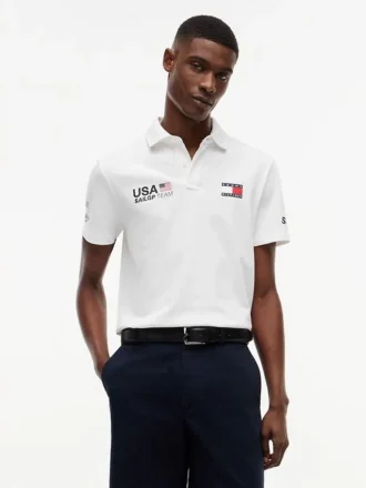 Tommy x US SailGP Team Replica -polo