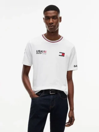 Tommy x US SailGP Team Replica T-paita