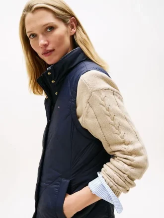 Topattu tikattu liivi