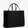Topstitch Monogram Nylon Mini Tote Bag Topstitch Monogram Nylon Mini Tote Bag