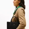 Topstitch Monogram Nylon Mini Tote Bag Topstitch Monogram Nylon Mini Tote Bag