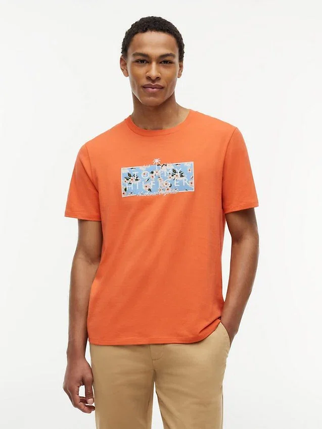 Tropical Floral Logo T-paita Tropical Floral Logo T-paita