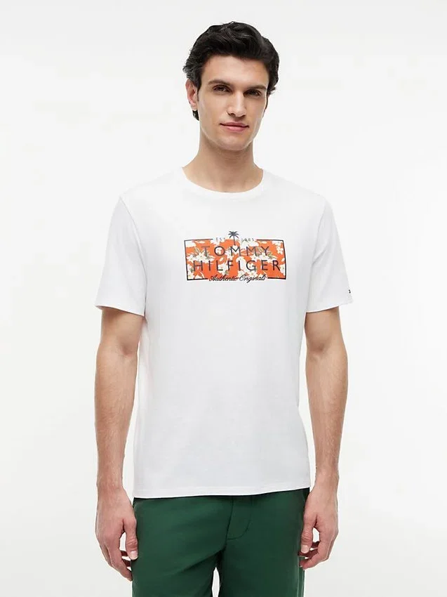 Tropical Floral Logo T-paita Tropical Floral Logo T-paita