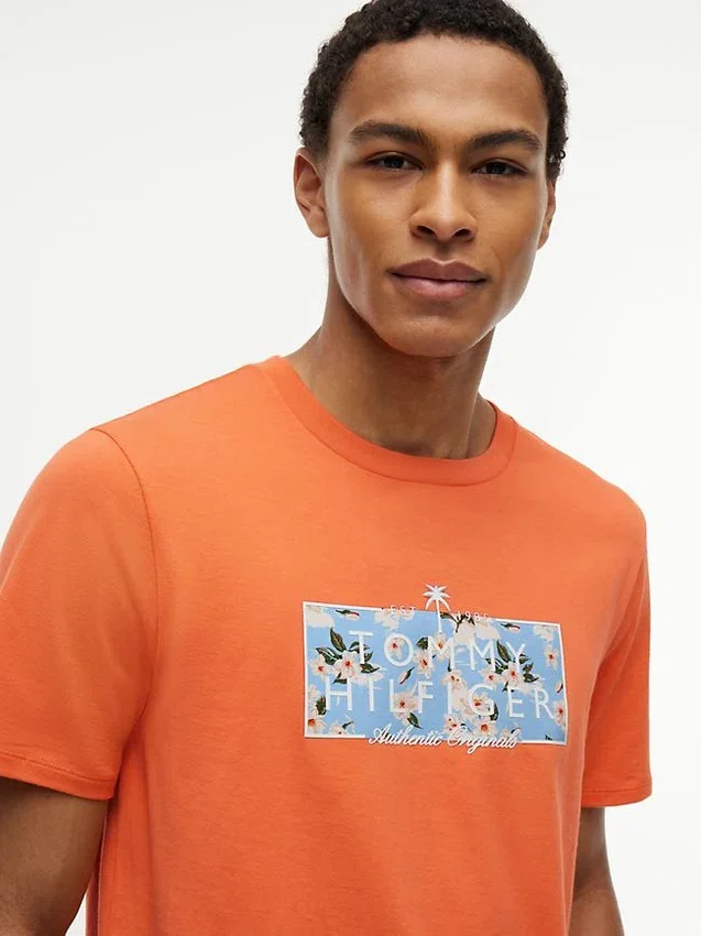 Tropical Floral Logo T-paita Tropical Floral Logo T-paita