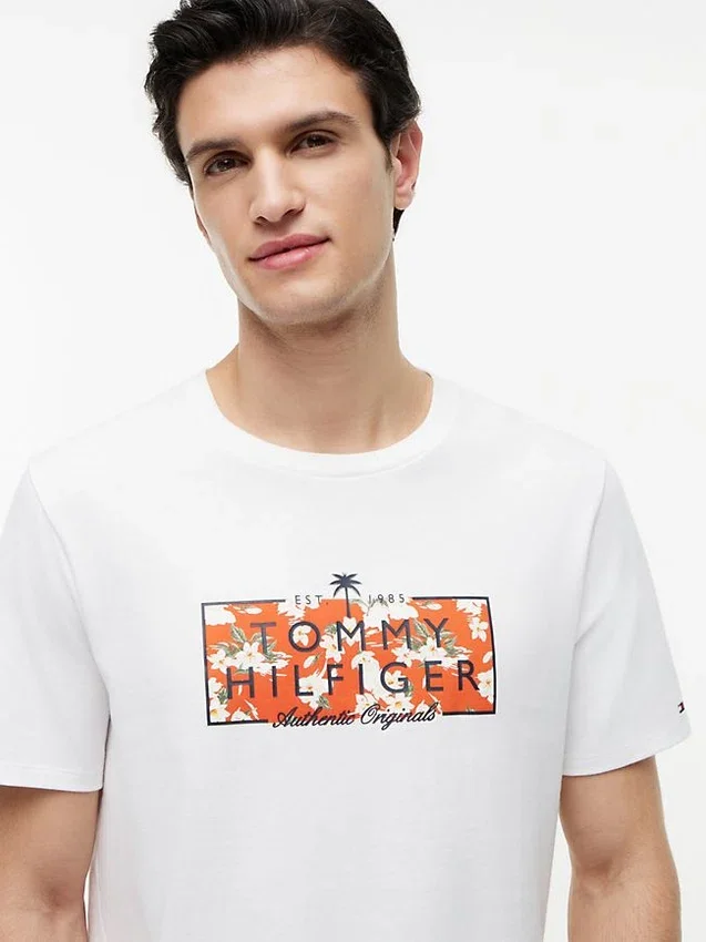 Tropical Floral Logo T-paita Tropical Floral Logo T-paita
