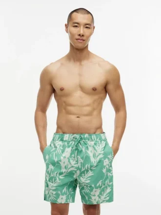 Tropical Print 7″ uimahousut