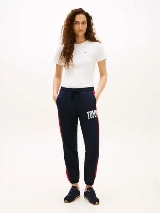 Varsity Tommy Logo Colorblock -verkkarihousut