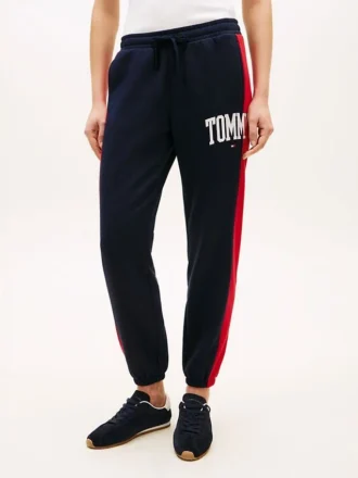 Varsity Tommy Logo Colorblock -verkkarihousut