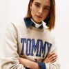 Varsity Tommy Logo -pyöreäkaulainen collegepaita