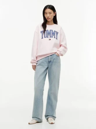 Varsity Tommy Logo -pyöreäkaulainen collegepaita