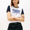 Varsity Tommy Logo Ringer T-paita Varsity Tommy Logo Ringer T-paita