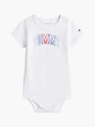Vauvien monivärinen Tommy-logolla varustettu body
