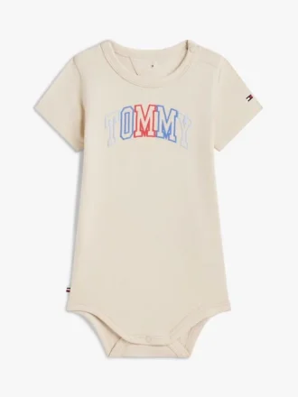 Vauvien monivärinen Tommy-logolla varustettu body