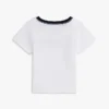 Vauvojen Flag Stripe Logo Ringer T-paita