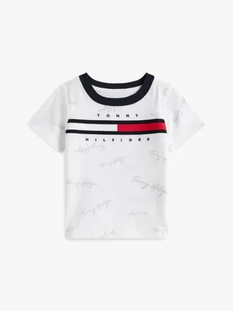 Vauvojen Signature Flag Stripe Logo T-paita Vauvojen Signature Flag Stripe Logo T-paita