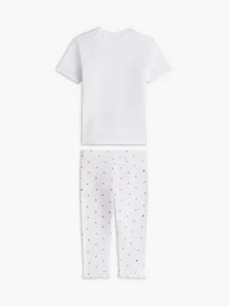 Vauvojen T-paita ja pointelle-leggings-setti