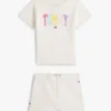 Vauvojen Tommy-logopaita ja shortsit Vauvojen Tommy-logopaita ja shortsit