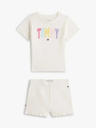 Vauvojen Tommy-logopaita ja shortsit