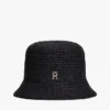 Virkattu raffia-bucket-hatu Virkattu raffia-bucket-hatu