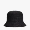 Virkattu raffia-bucket-hatu Virkattu raffia-bucket-hatu