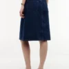 Vyötäröinen denimhame Vyötäröinen denimhame