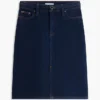 Vyötäröinen denimhame Vyötäröinen denimhame