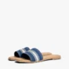 Webbing Logo Denim Slide -sandaalit Webbing Logo Denim Slide -sandaalit