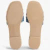 Webbing Logo Denim Slide -sandaalit Webbing Logo Denim Slide -sandaalit