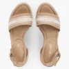 Webbing Logo Denim Wedge Espadrille Webbing Logo Denim Wedge Espadrille