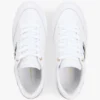 Webbing Stripe -nahkainen cupsole-lenkkari