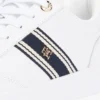 Webbing Stripe -nahkainen cupsole-lenkkari