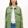 Ylisuuri twill-tyylinen työpaita Ylisuuri twill-tyylinen työpaita