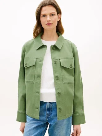 Ylisuuri twill-tyylinen työpaita