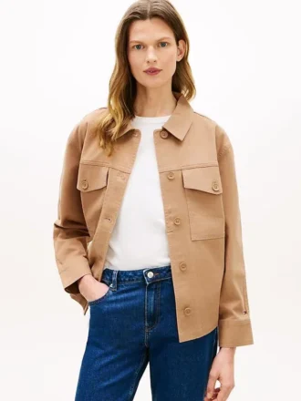 Ylisuuri twill-tyylinen työpaita