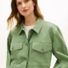 Ylisuuri twill-tyylinen työpaita Ylisuuri twill-tyylinen työpaita