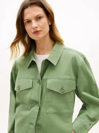 Ylisuuri twill-tyylinen työpaita