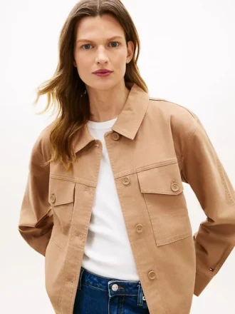 Ylisuuri twill-tyylinen työpaita